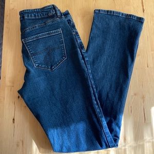 Jag Low Rise Boot Leg Jeans Size 8